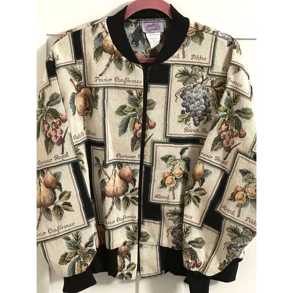 Unique Southern Stitches And More Embroidery-Like Women's Full Zip Jacket XL - Picture 4 of 5